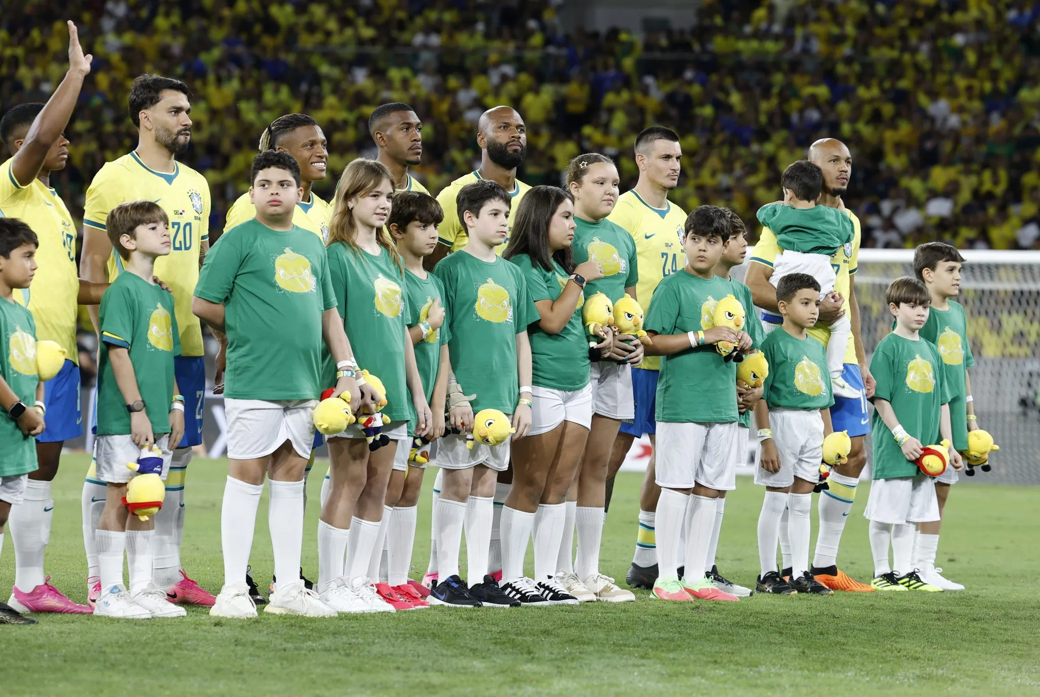Parte do time reserva da sele&ccedil;&atilde;o brasileira que atuou contra o Panam&aacute;