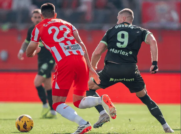 Girona foi irreconhec&iacute;vel e jogou fora uma chance de ouro em La Liga contra o lanterna Almer&iacute;a