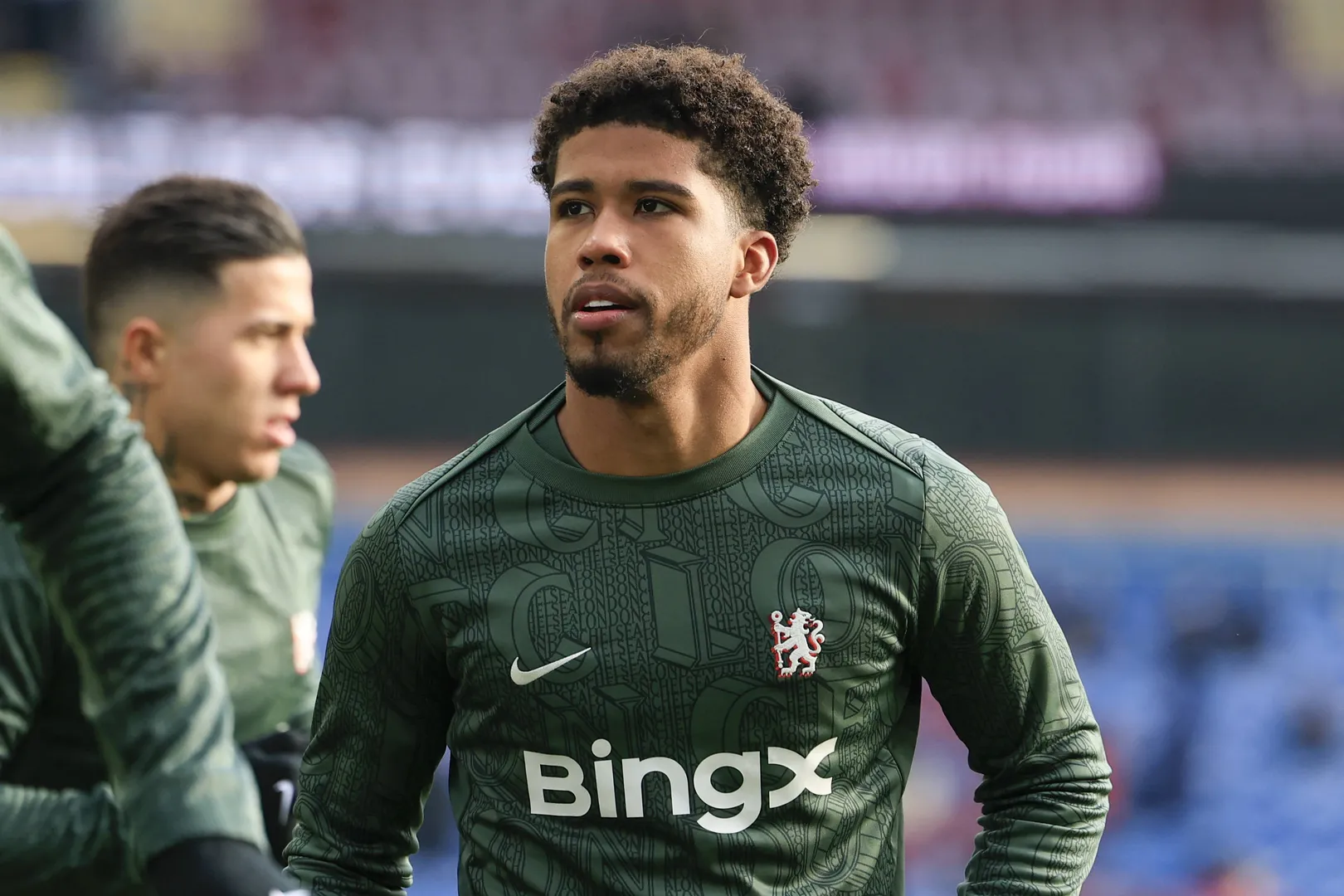 Andrey Santos antes de Burnley x Chelsea