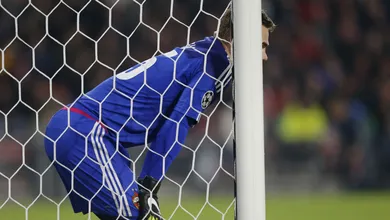 Akinfeev fez uma sequ&ecirc;ncia de defesas decisivas na vit&oacute;ria do t&iacute;tulo do CSKA