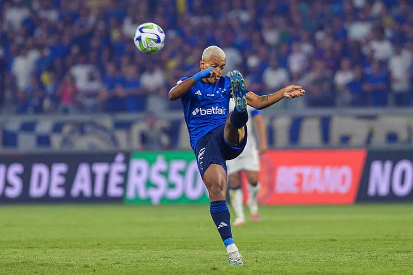 Matheus Pereira durante Cruzeiro x Botafogo