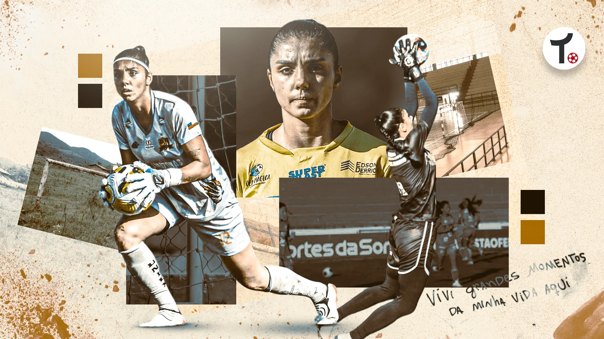 10 anos depois, goleira de Mariana usa viv&ecirc;ncia da trag&eacute;dia para superar desafios no futebol