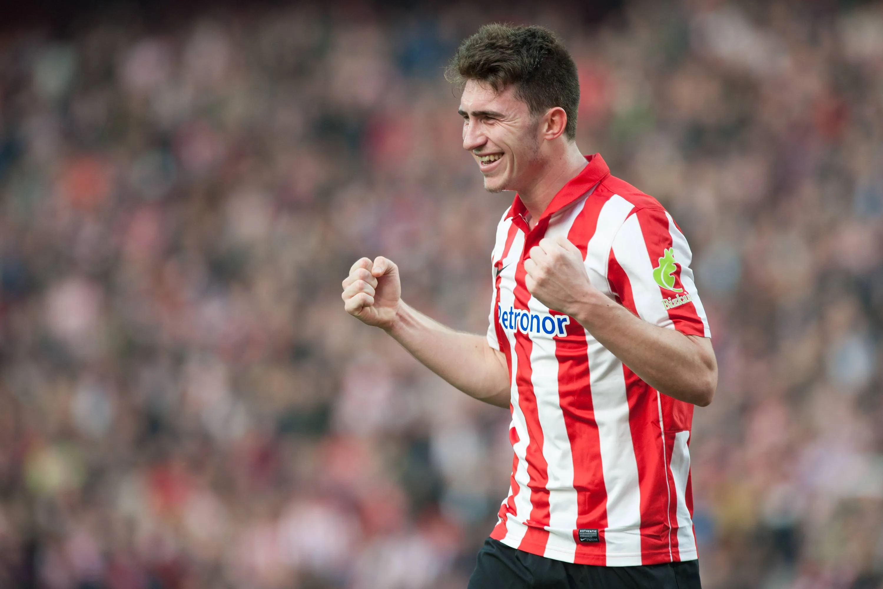 Aymeric Laporte durante os primeiros anos no Athletic Bilbao (Foto: IMAGO / Cordon Press/Miguelez Sports)