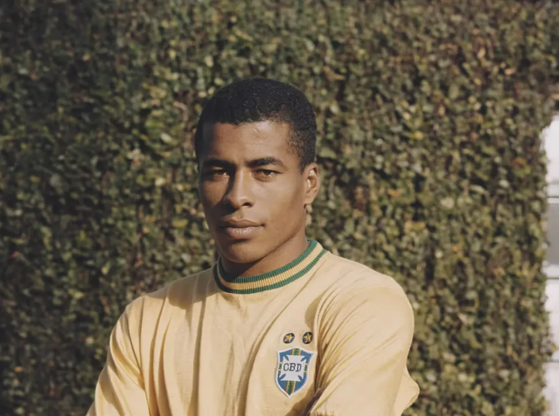 Jairzinho pela sele&ccedil;&atilde;o brasileira (Foto: Fifa/Divulga&ccedil;&atilde;o)