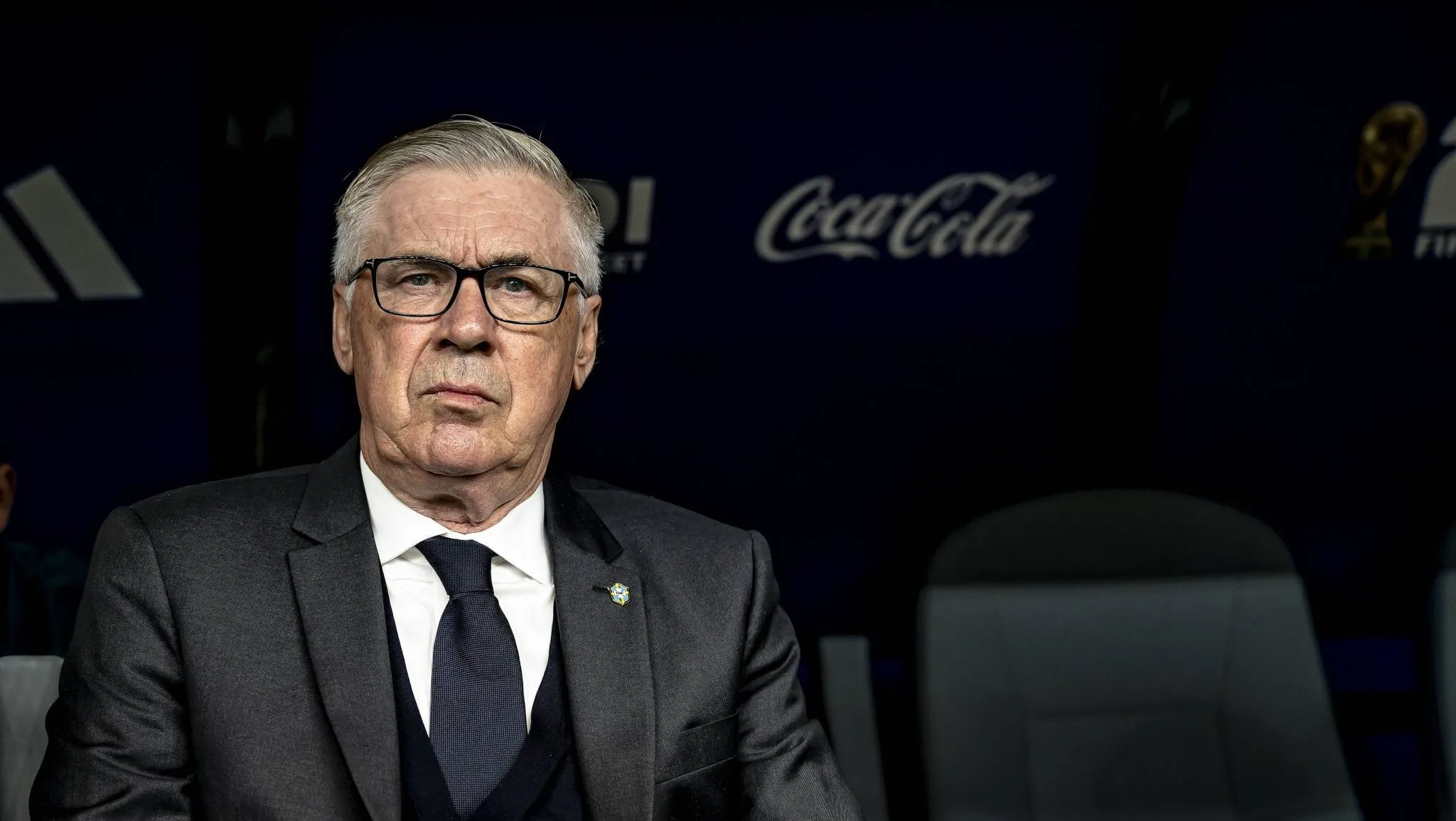 Ancelotti antes de Brasil x Jap&atilde;o