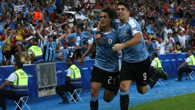 Em jogo de poucas chances, Cavani precisou de apenas uma para dar a vit&oacute;ria ao Uruguai
