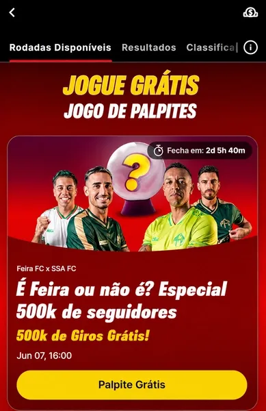 Super Seis especial da Superbet