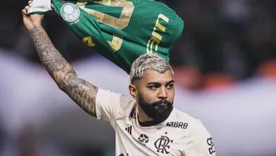 Gabigol se envolve em nova pol&ecirc;mica com o Palmeiras e irrita torcida do Flamengo