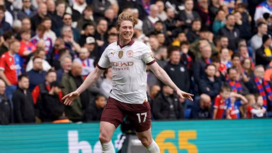 De Bruyne chega a marca incr&iacute;vel e s&oacute; podemos dizer: &eacute; um prazer v&ecirc;-lo jogar