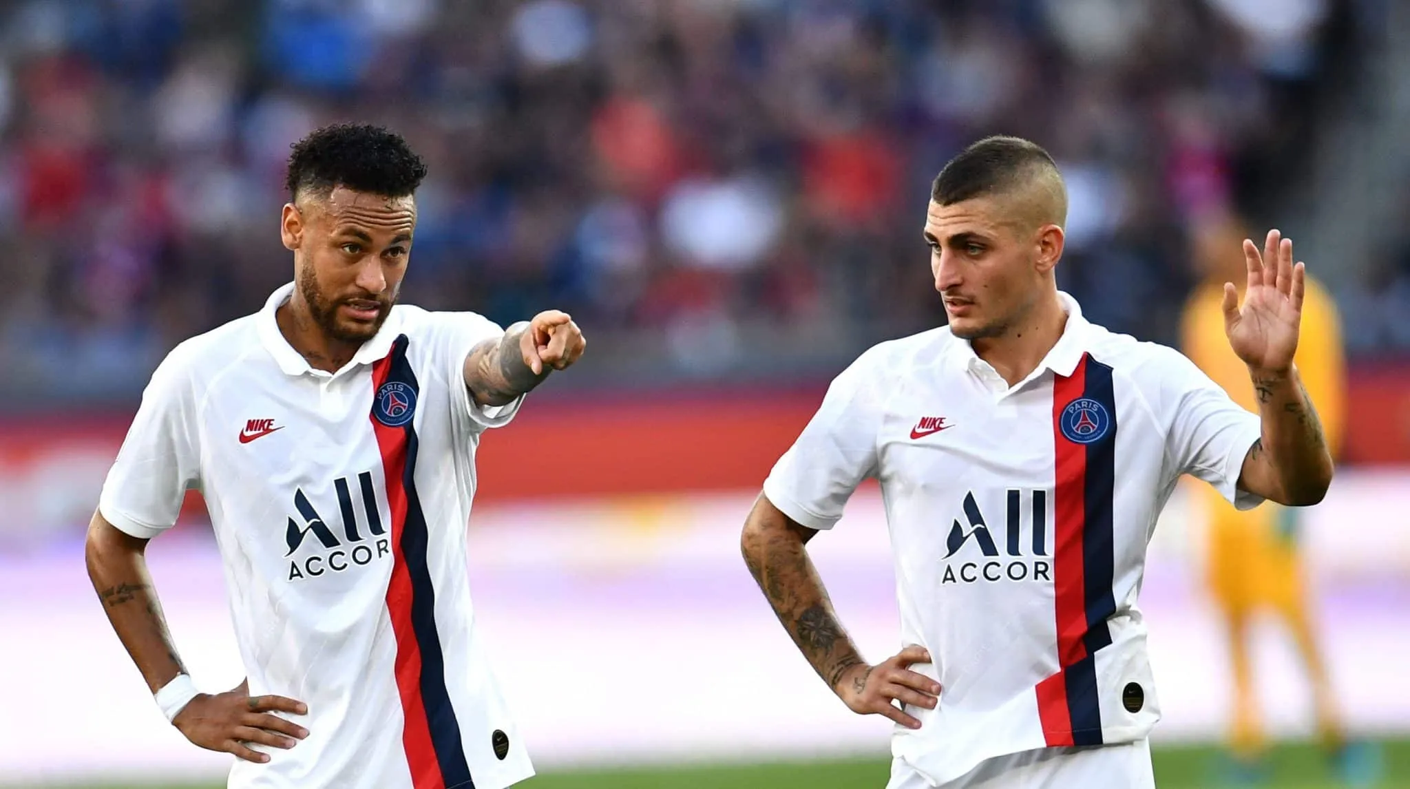 Verratti: &ldquo;Neymar tem treinado melhor que antes e sabe que tem que compensar por algo&rdquo;