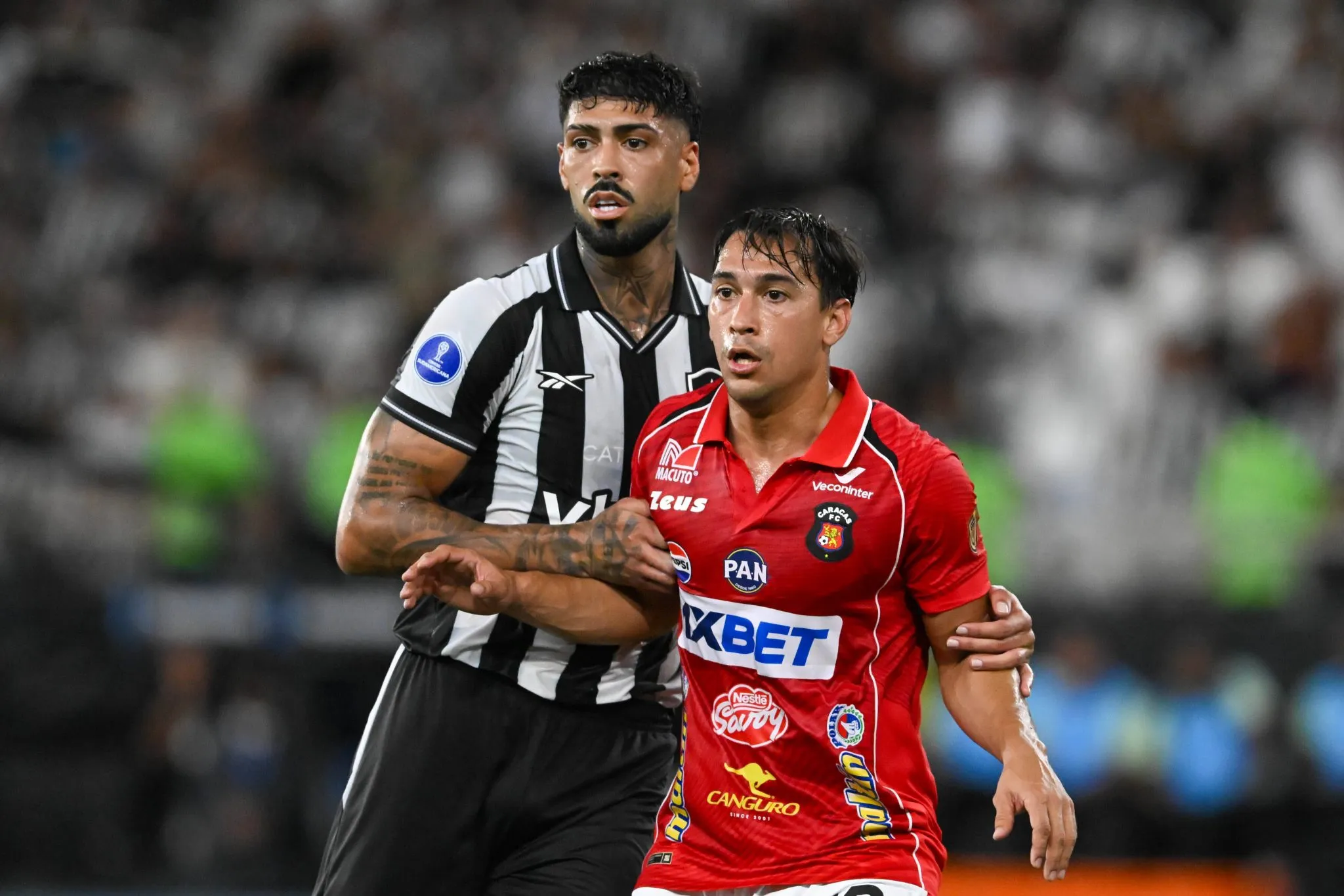 Barboza em jogo do Botafogo contra o Caracas na Sul-Americana