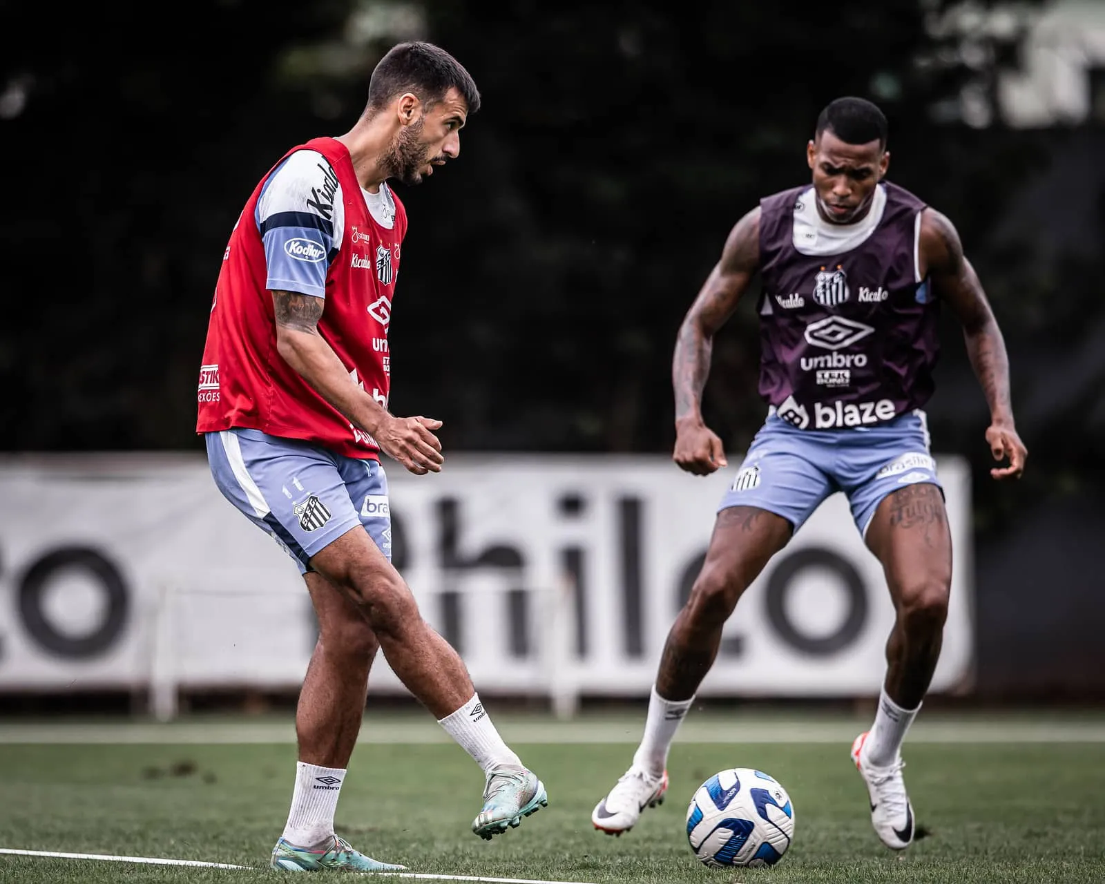 Com mudan&ccedil;as no titular, Santos quer aproveitar momento de fraqueza do Botafogo no Brasileir&atilde;o