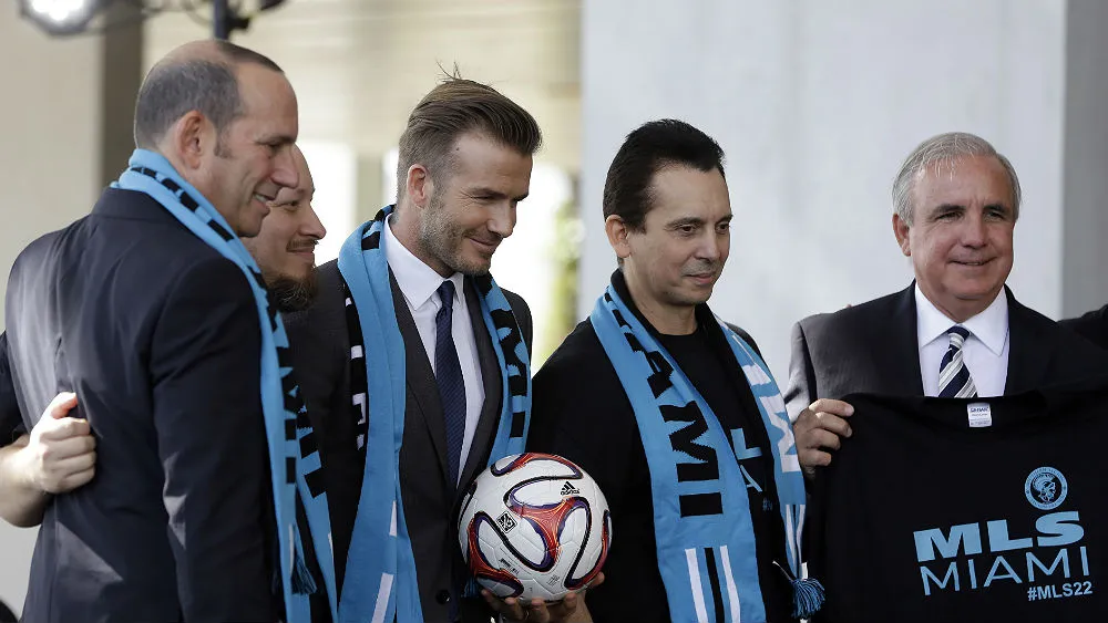 Casa abre apostas para quem acha que time de Beckham se chamar&aacute; Miami metrosexuals