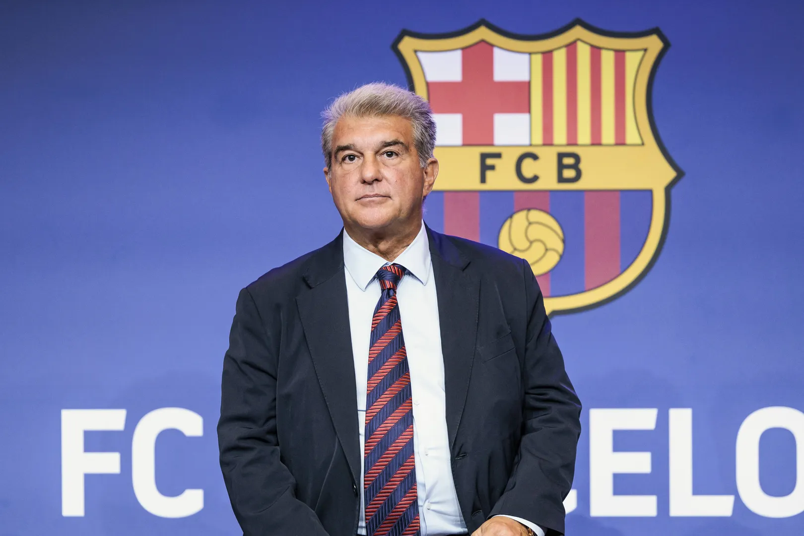 Joan Laporta, presidente do Barcelona Foto: (Imago)