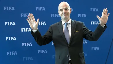 Infantino: &ldquo;As federa&ccedil;&otilde;es est&atilde;o claramente a favor de uma Copa com mais sele&ccedil;&otilde;es&rdquo;