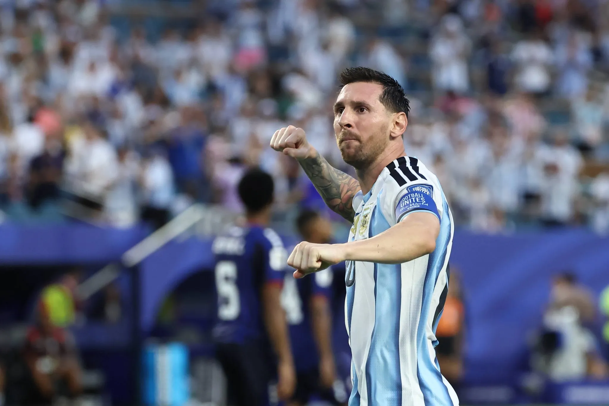 Lionel Messi pela sele&ccedil;&atilde;o argentina