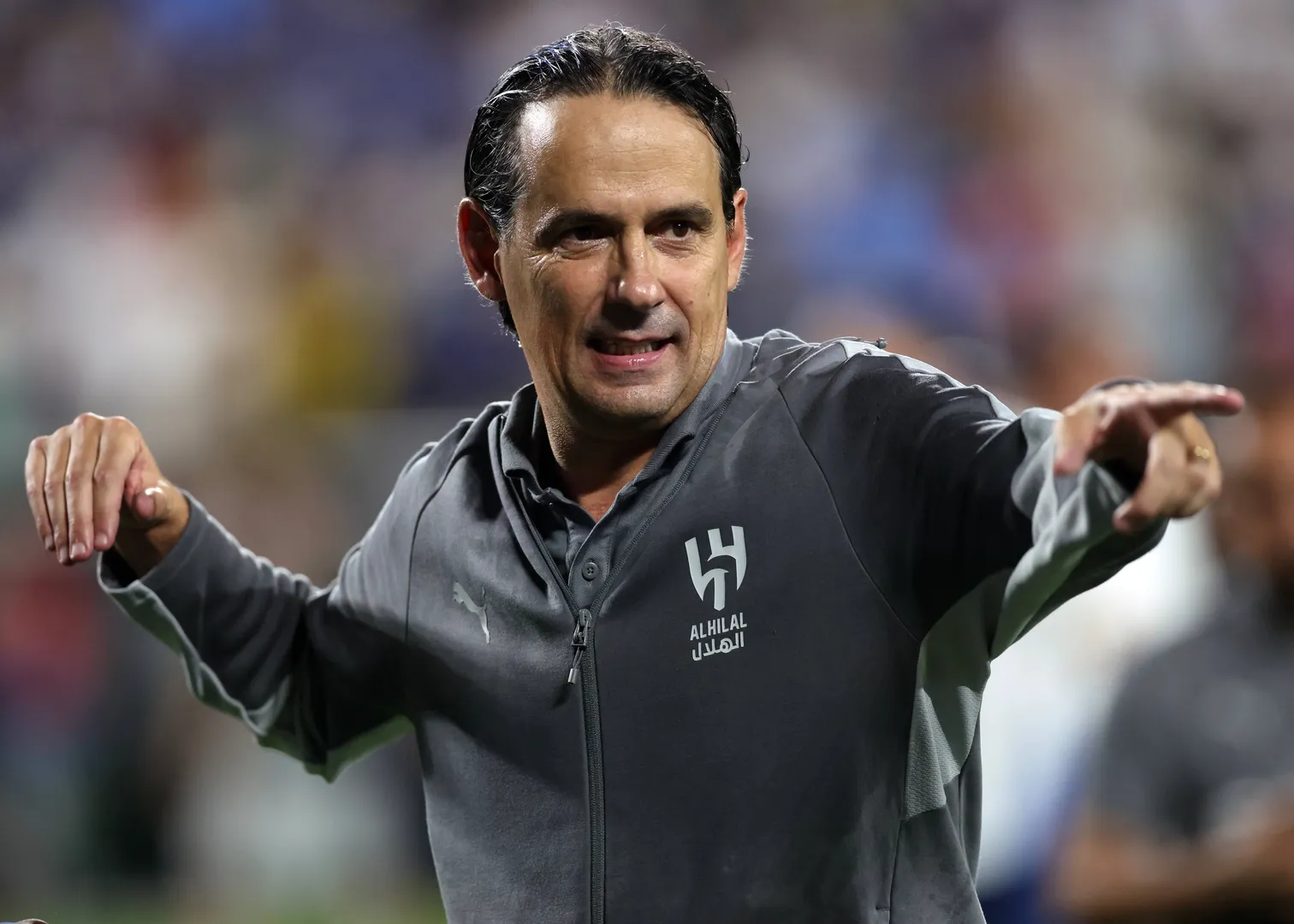 Simone Inzaghi, t&eacute;cnico do Al-Hilal Foto: (Imago)