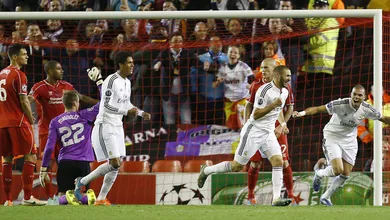 Real Madrid ignorou a m&iacute;stica e a hist&oacute;ria para vencer o Liverpool de forma avassaladora