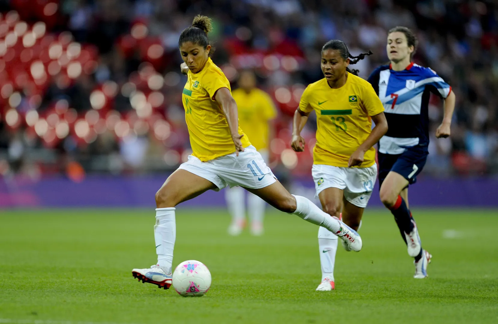 Christiane durante os Jogos Ol&iacute;mpicos de Londres (2012). Foto:  Icon Sport   