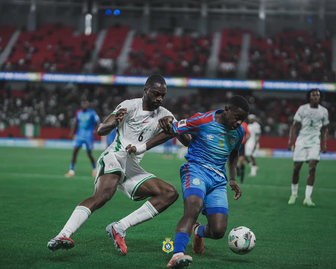 Congo supera favorita Nig&eacute;ria e estar&aacute; na repescagem para a Copa do Mundo de 2026