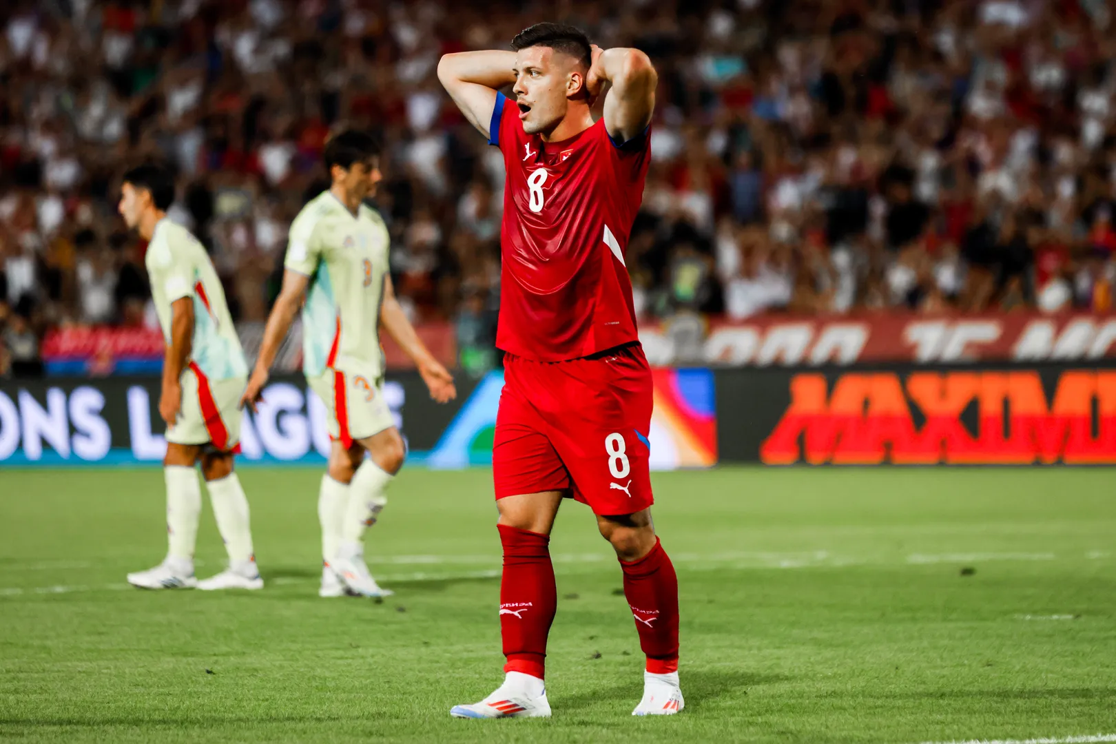 Foto: (IconSport) - Luka Jovic, da S&eacute;rvia