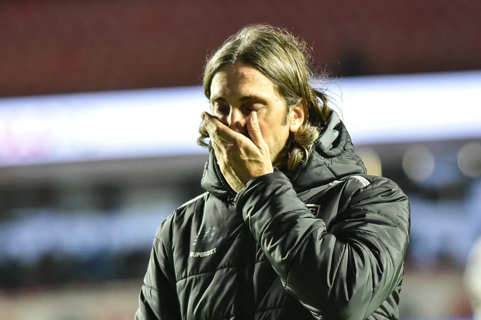 Zubeld&iacute;a, no jogo contra o Vasco