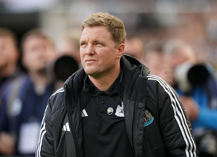 Eddie Howe, t&eacute;cnico do Newcastle