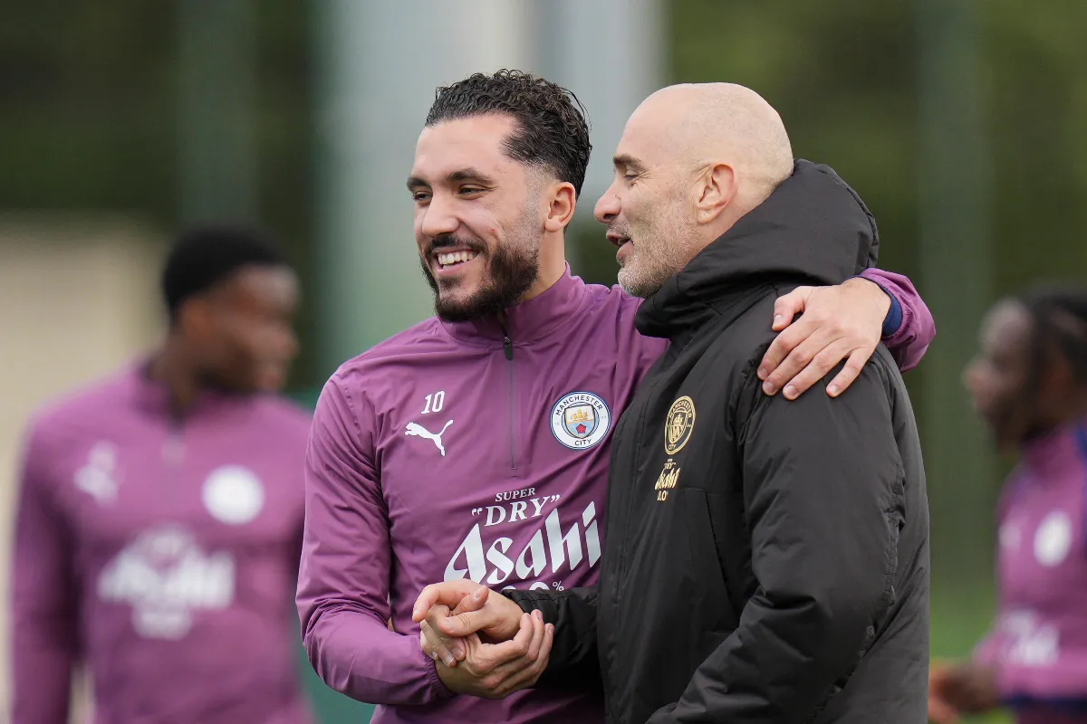 Enzo Maresca, Rayan Cherki, Manchester City