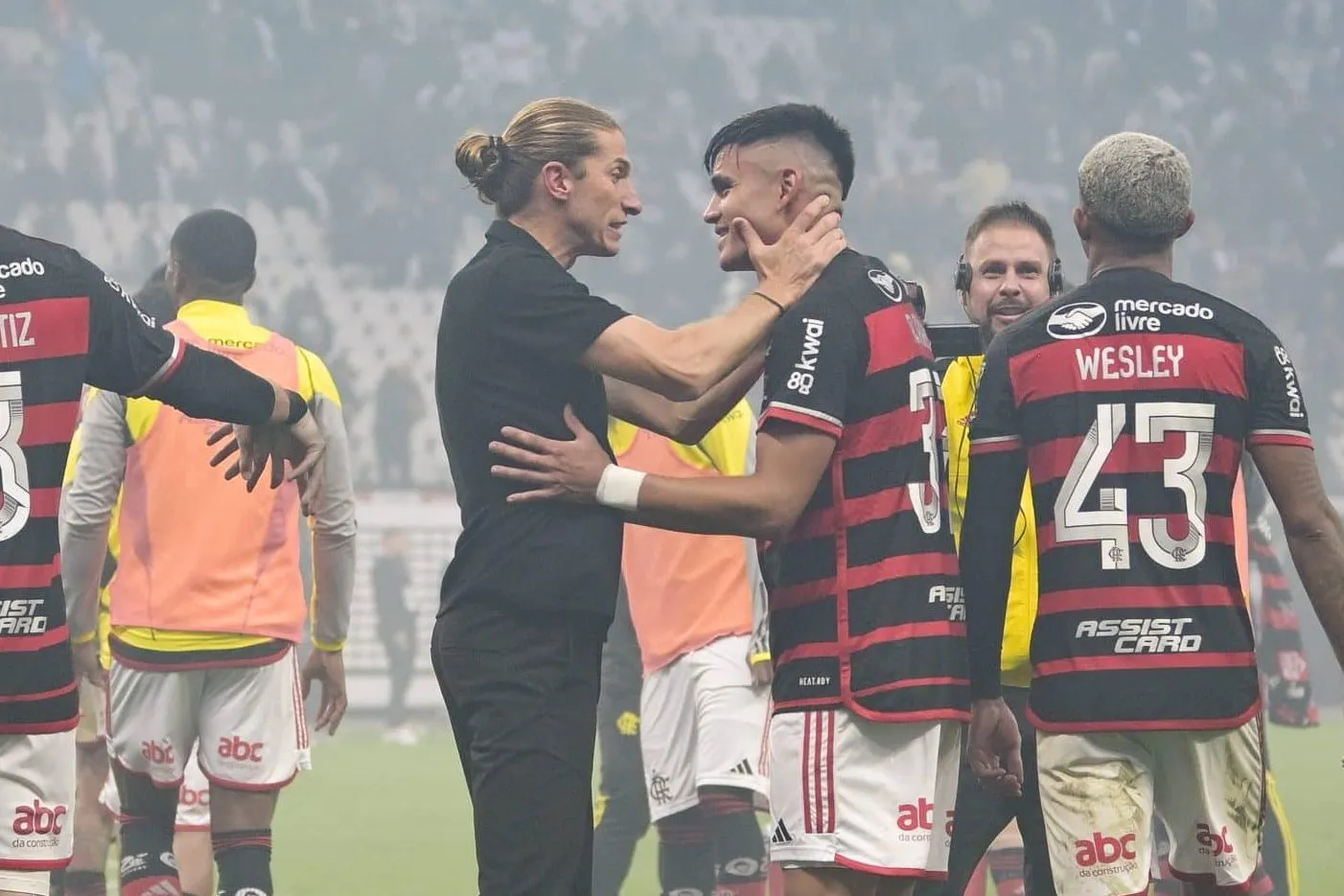 O jogo com Jorge Jesus que influenciou Filipe Lu&iacute;s na classifica&ccedil;&atilde;o do Flamengo