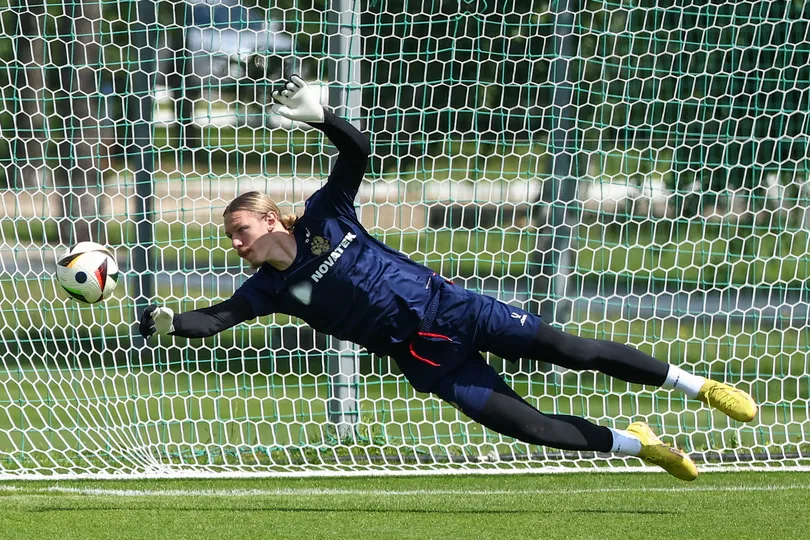 Safonov se encontra concentrado junto &agrave; Sele&ccedil;&atilde;o Russa