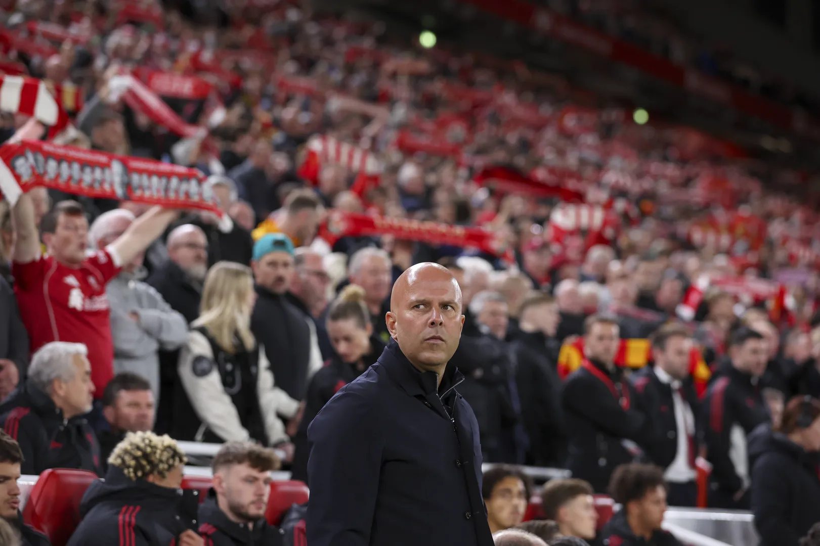 Arne Slot, t&eacute;cnico do Liverpool (Foto: Imago)
