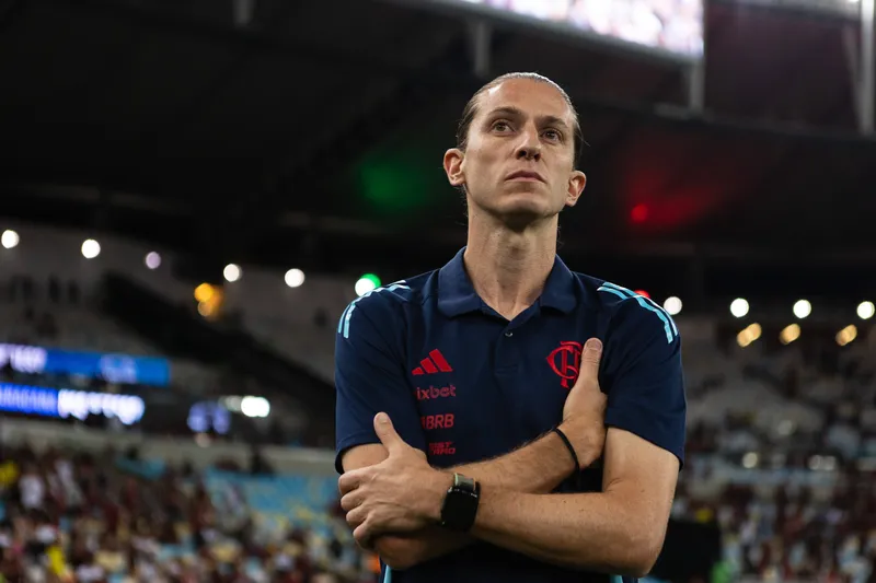 Filipe Lu&iacute;s, t&eacute;cnico do Flamengo
