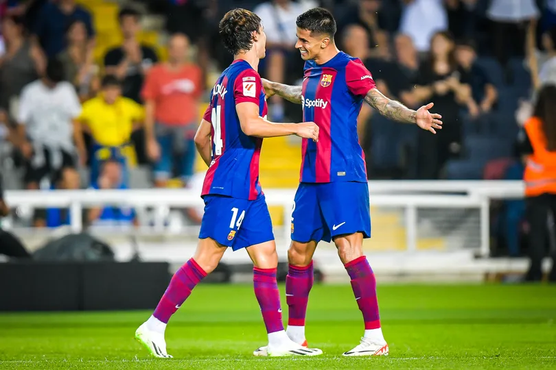 Jo&atilde;o F&eacute;lix e Jo&atilde;o Cancelo