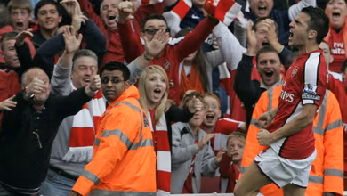 O amor de F&agrave;bregas pelo Arsenal parece n&atilde;o ter limites