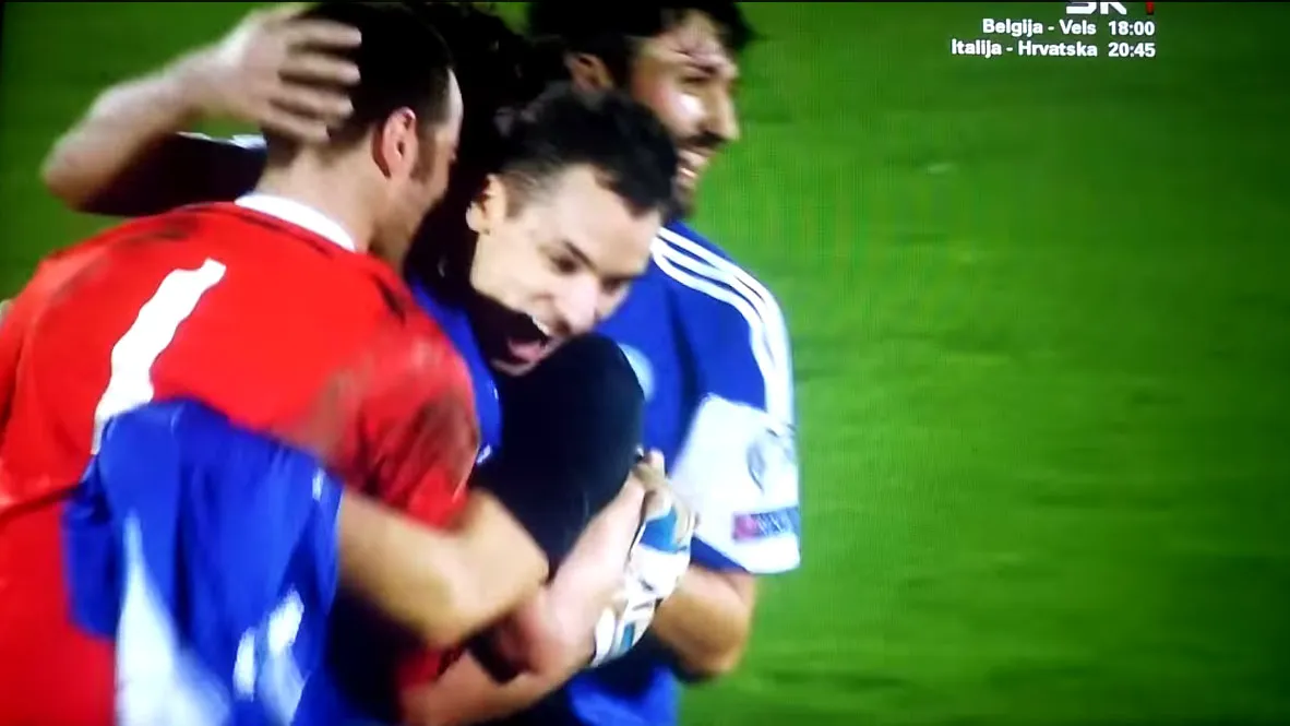 [V&Iacute;DEO] Veja a festa dos jogadores de San Marino depois conseguirem primeiro ponto desde 2001