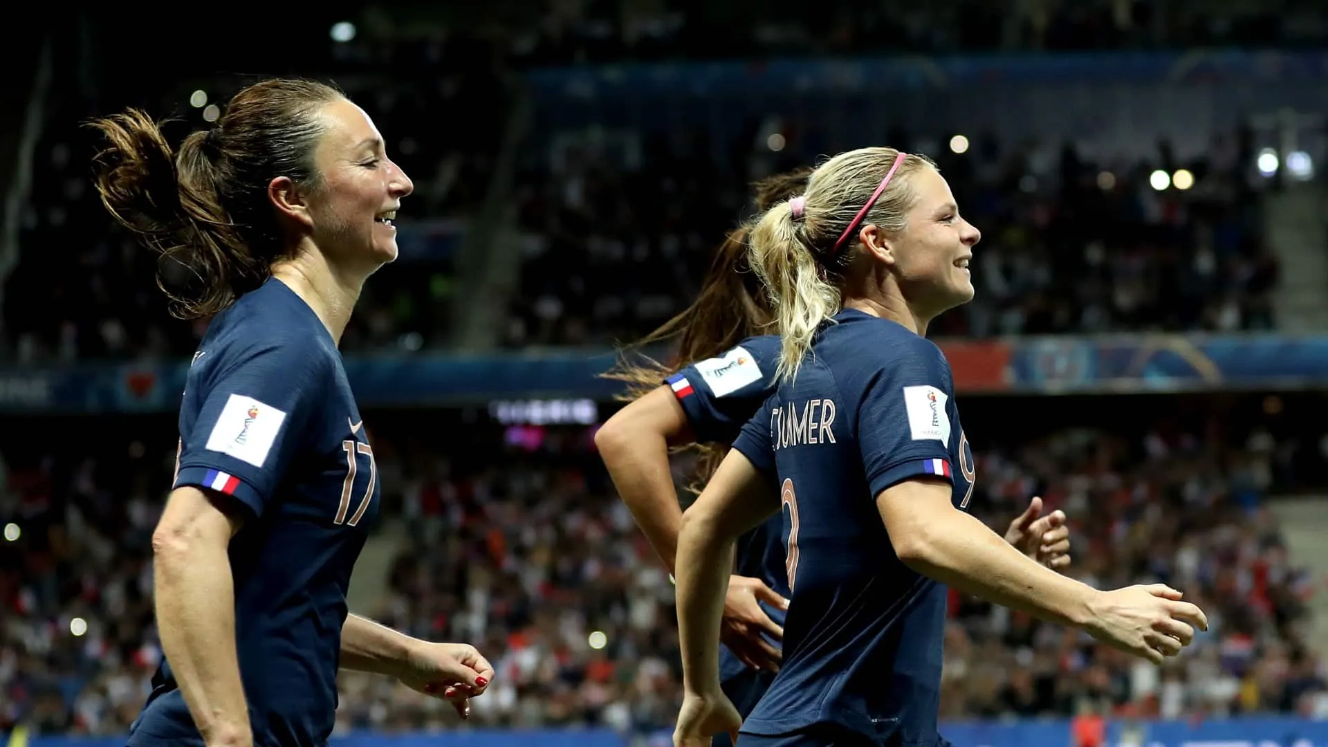 Fran&ccedil;a reencontra EUA em uma Copa, mas desta vez com todas suas jogadoras como profissionais