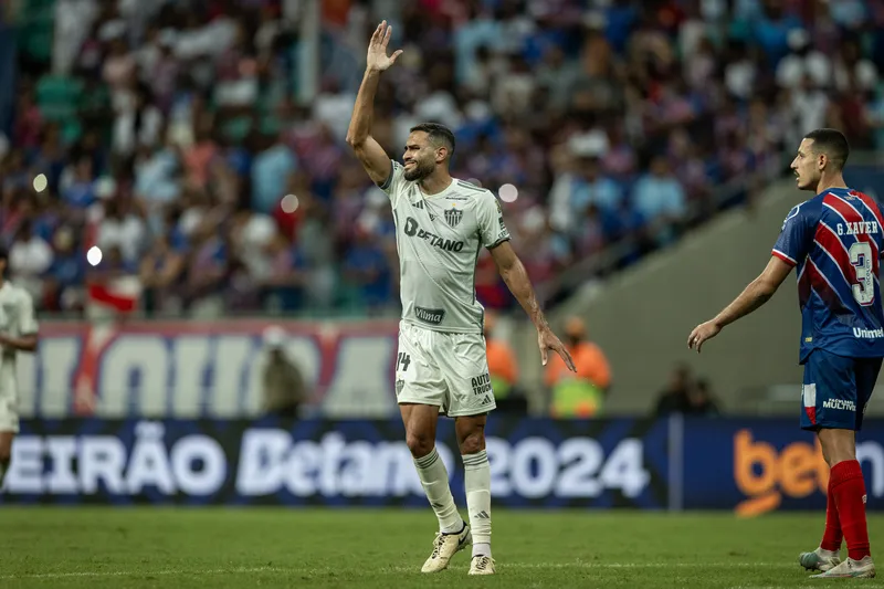 Alan Kardec reclama em Atl&eacute;tico x Bahia