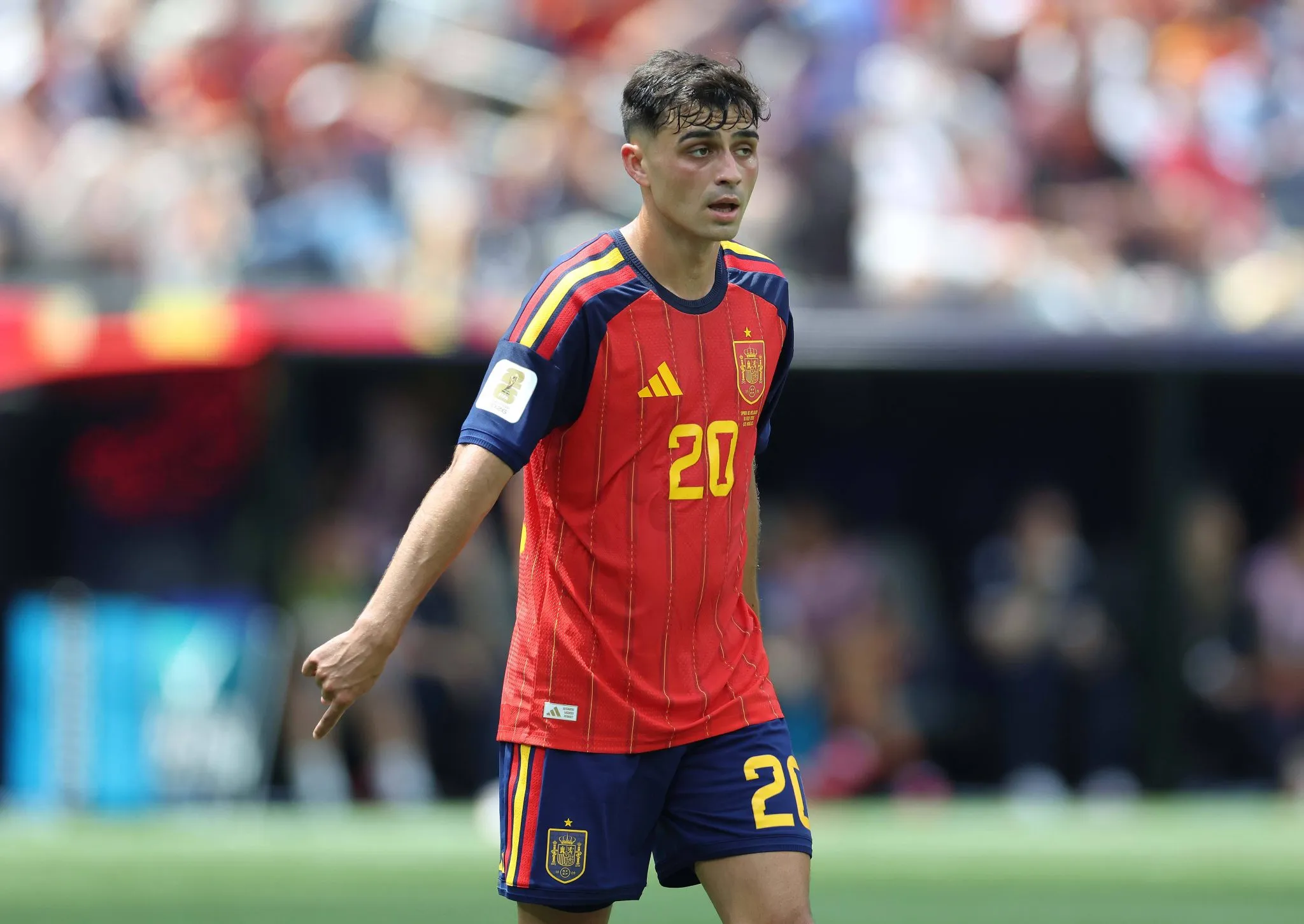Pedri pela sele&ccedil;&atilde;o espanhola