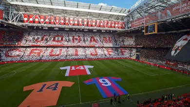No dia em que o g&ecirc;nio faria 70 anos, Ajax anuncia: seu est&aacute;dio virar&aacute; a Johan Cruyff Arena