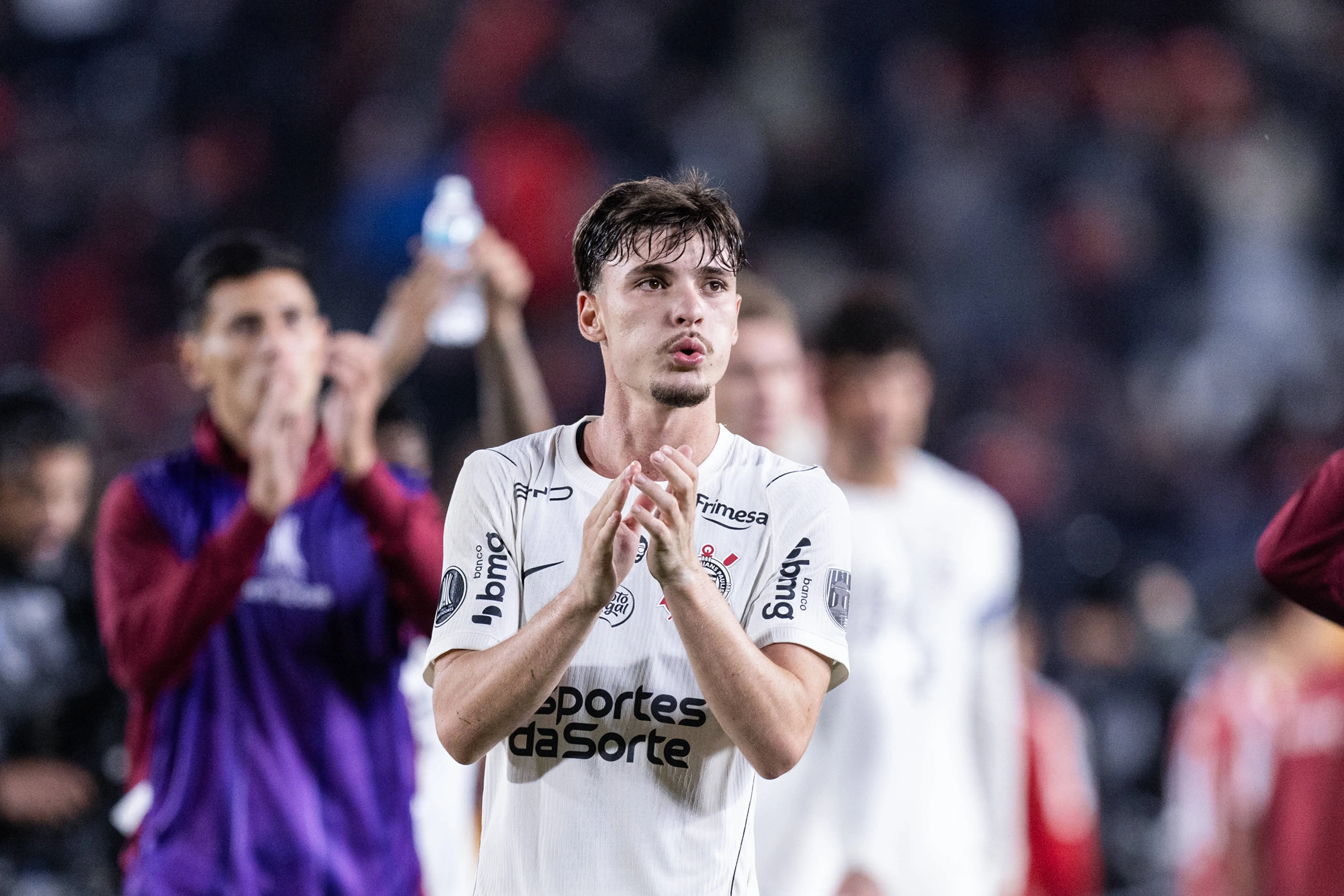Breno Bidon em jogo do Corinthians