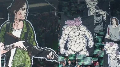 A torcida do Greuther F&uuml;rth buscou inspira&ccedil;&atilde;o em The Last of Us para fazer um belo mosaico