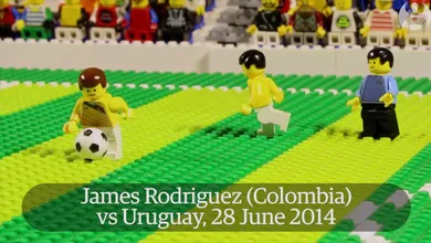 Recriaram em Lego os gols indicados ao Pr&ecirc;mio Puskas. Tem como n&atilde;o ficar bom?