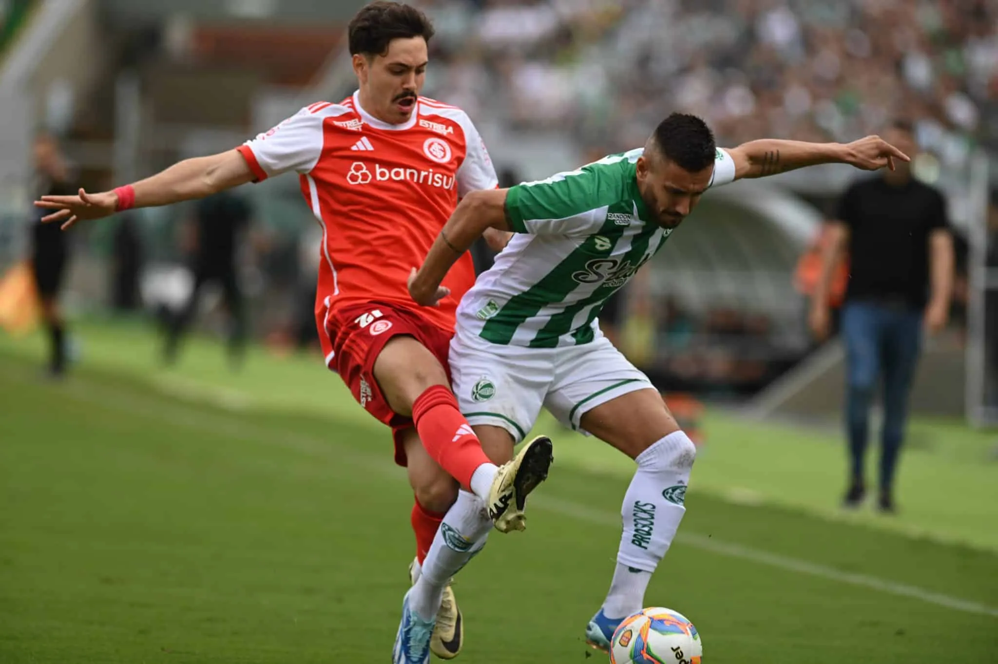 Diante da forte marca&ccedil;&atilde;o do Juventude, Internacional enfrentou dificuldades in&eacute;ditas na temporada