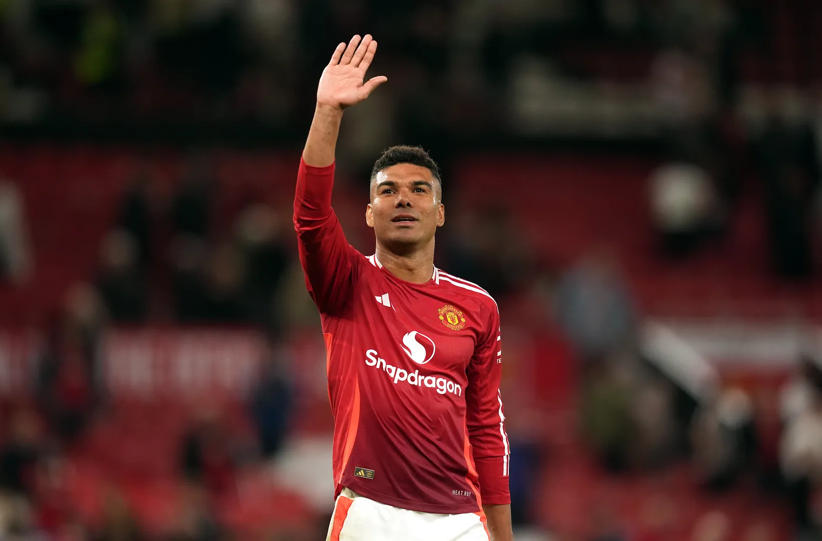 Casemiro tem contrato com o Manchester United at&eacute; junho de 2026. Foto: Icon Sport