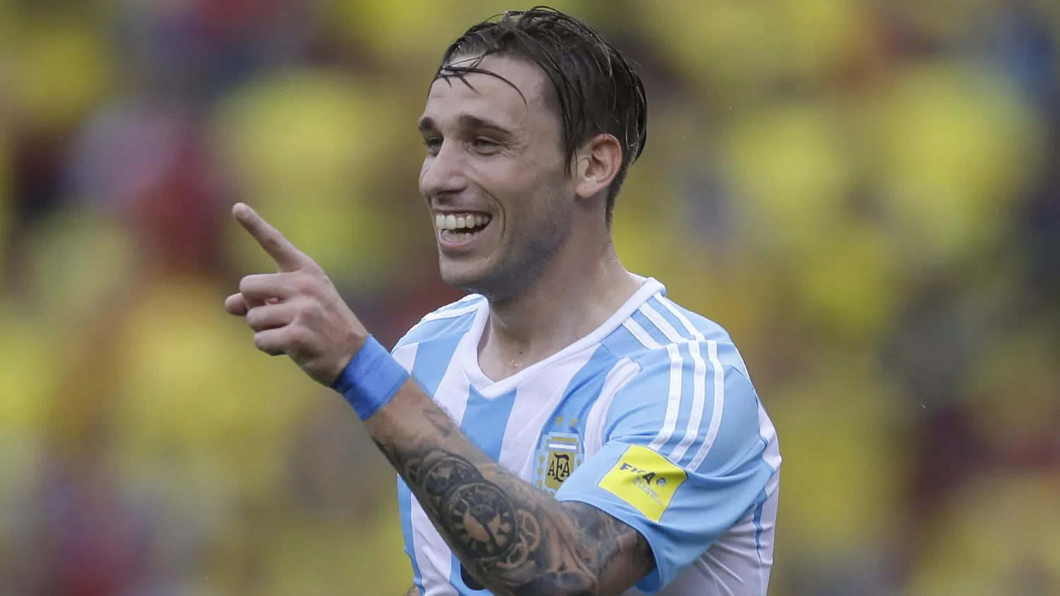 Um contra-ataque deu &agrave; Argentina um pouco de alivio e a primeira vit&oacute;ria nas Eliminat&oacute;rias