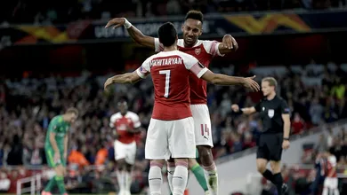 Duelo com Vorskla mediu pouco do Arsenal, mas serviu para Aubameyang fazer seus gols
