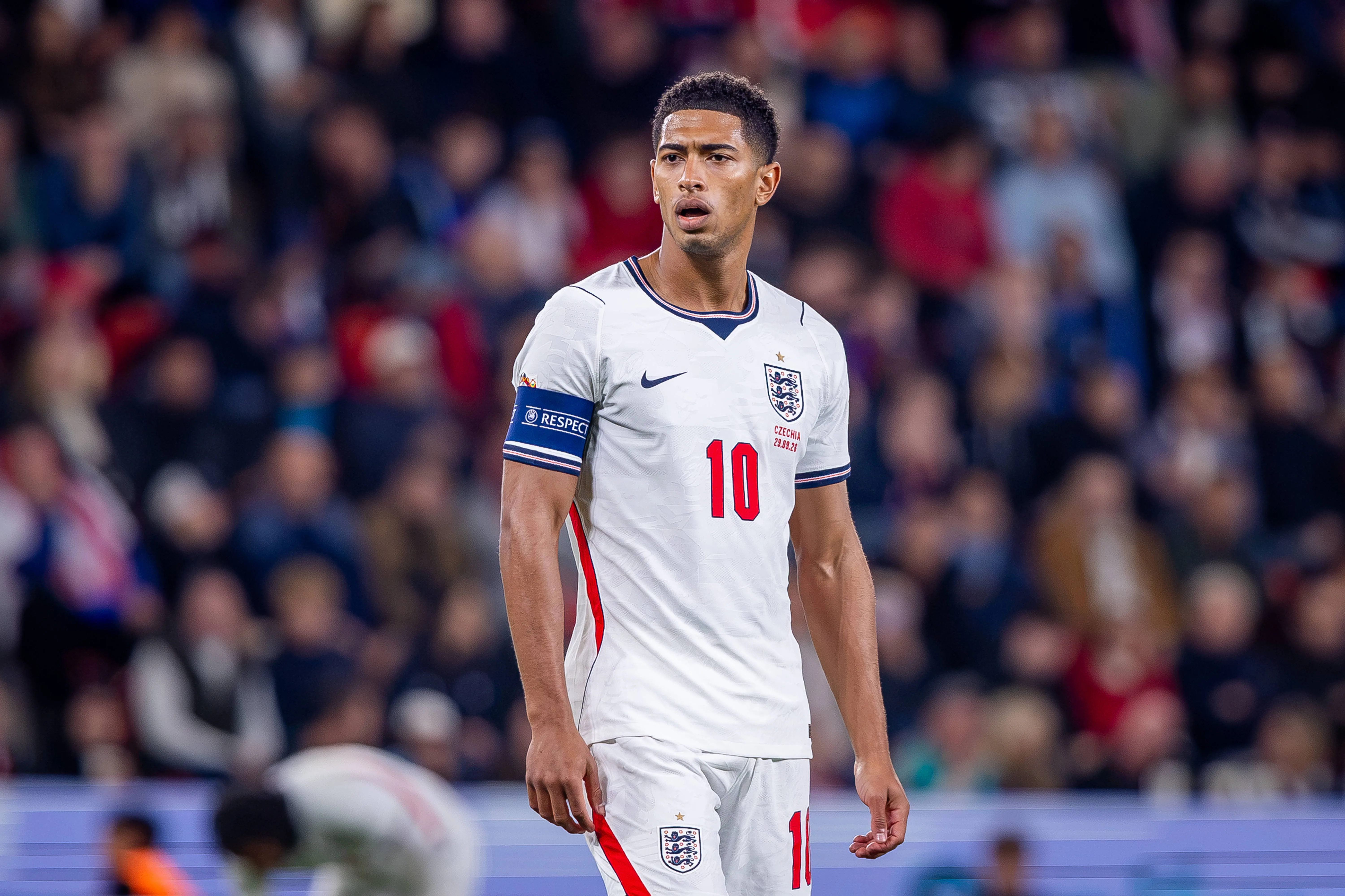 Bellingham em a&ccedil;&atilde;o pela sele&ccedil;&atilde;o inglesa 