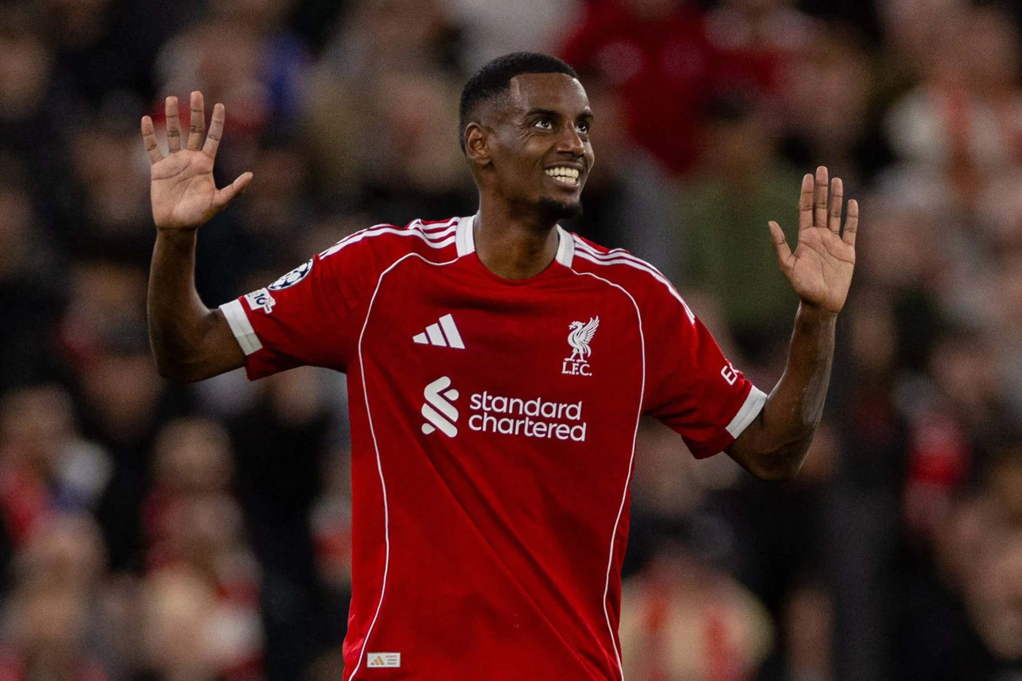Alexander Isak pelo Liverpool (Foto: Imago)
