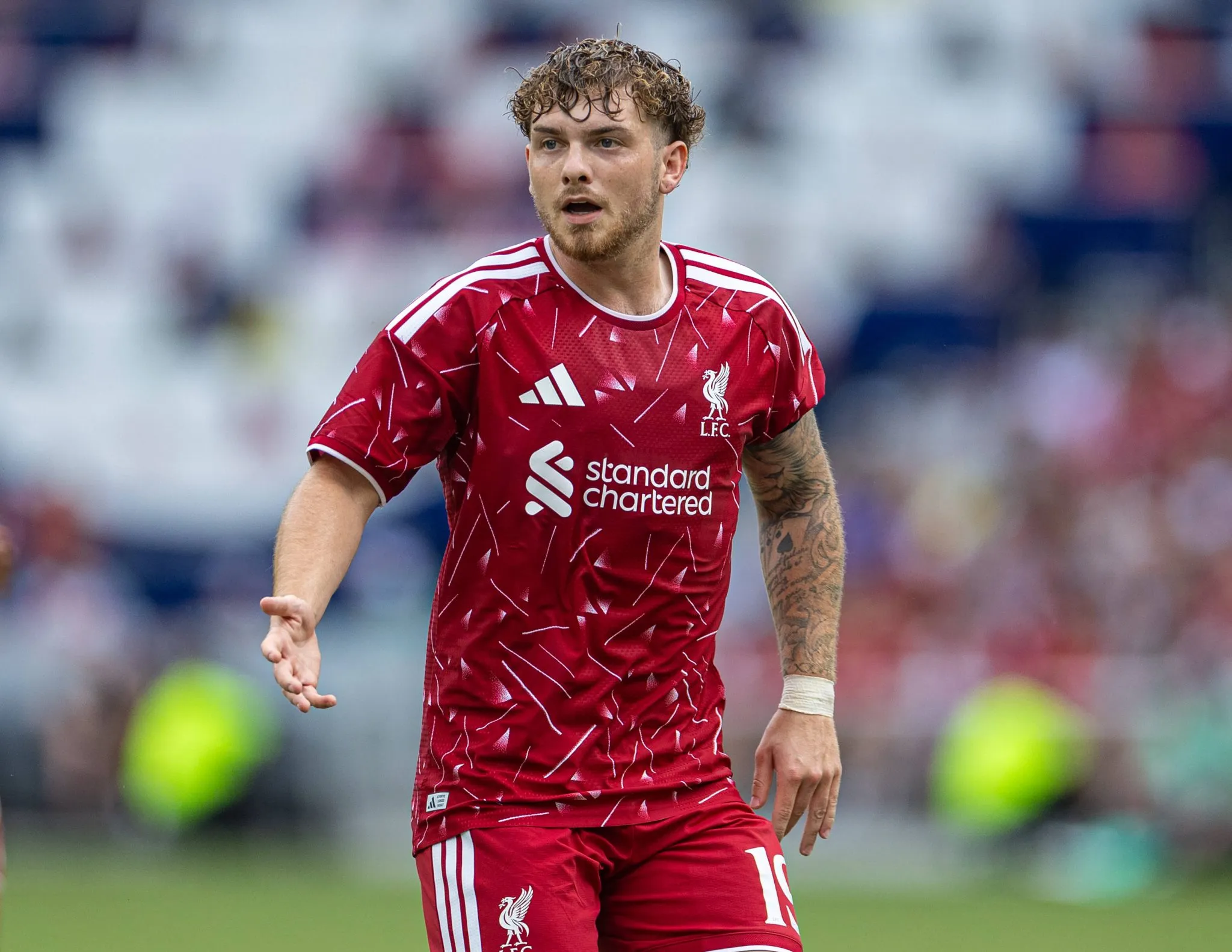 Harvey Elliott durante pr&eacute;-temporada do Liverpool (Foto: IMAGO / Propaganda Photo)