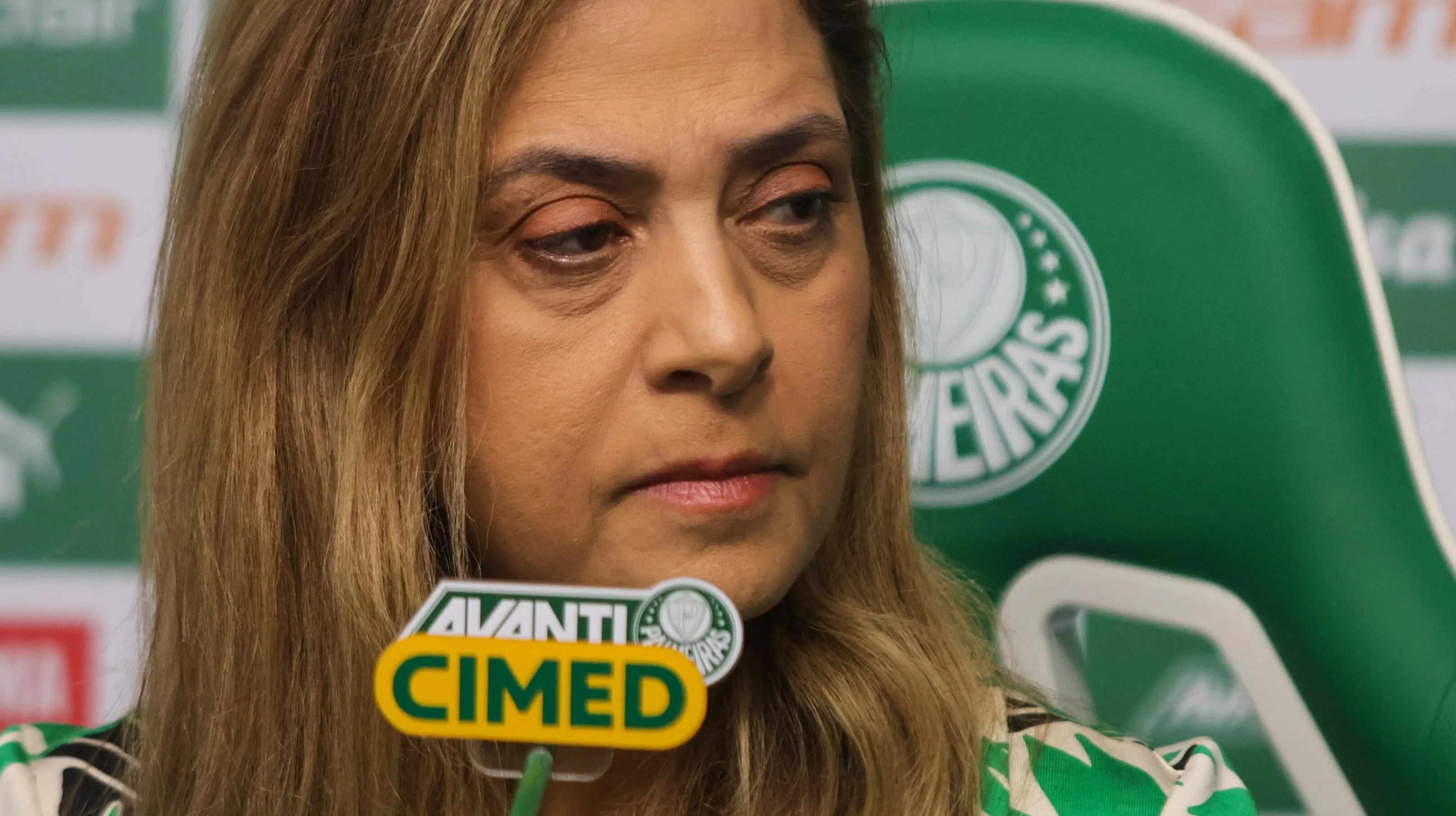 Leila faz ode a si mesma e resume hist&oacute;ria do Palmeiras a antes e depois dela
